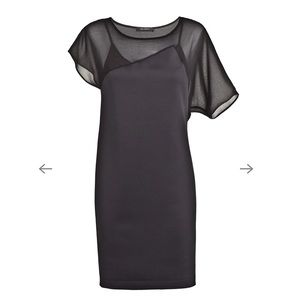 Cop Copine Estrella minimalist 2 piece scuba dress Fr42/US XL NWT